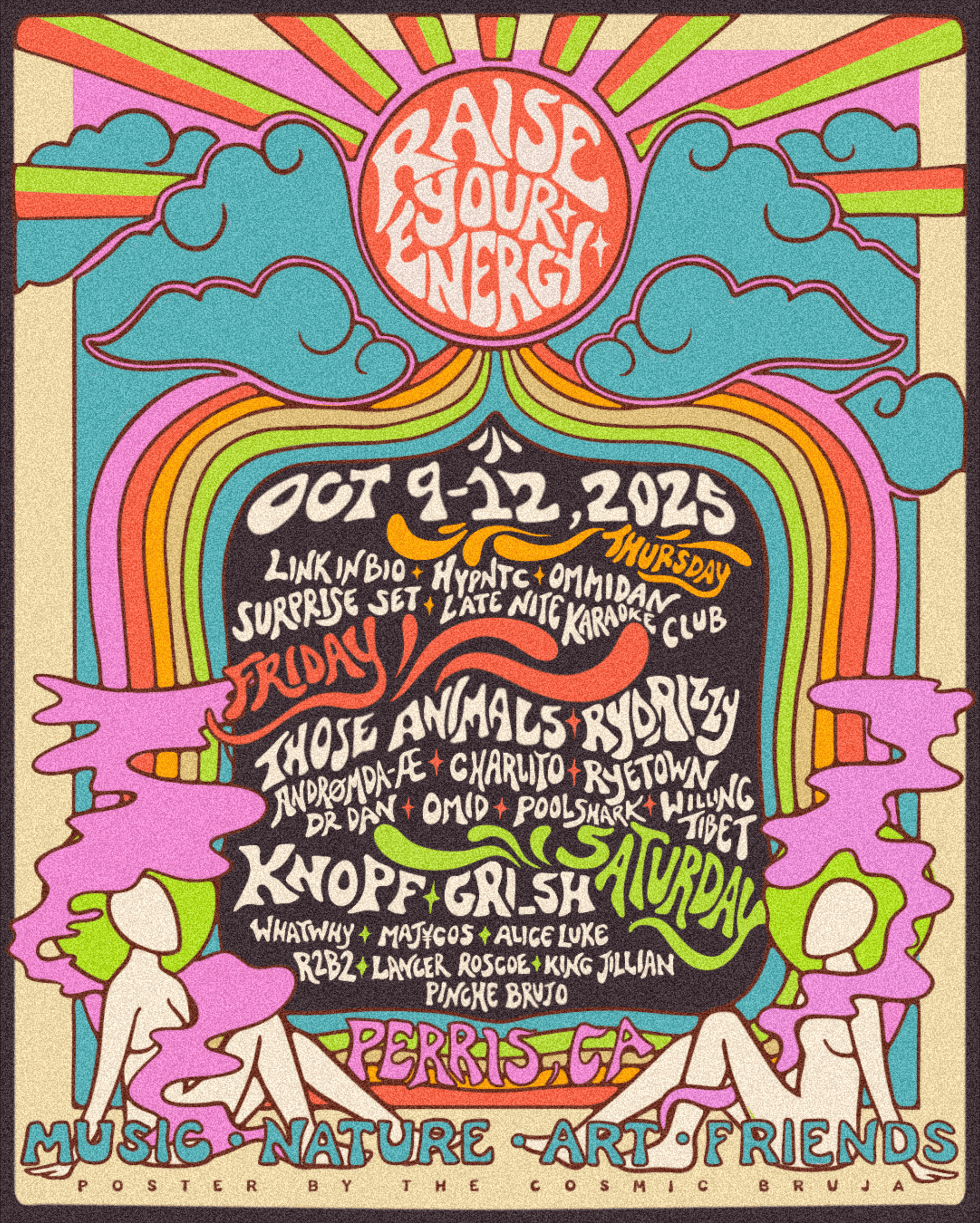 RyeFest Lineup Poster
